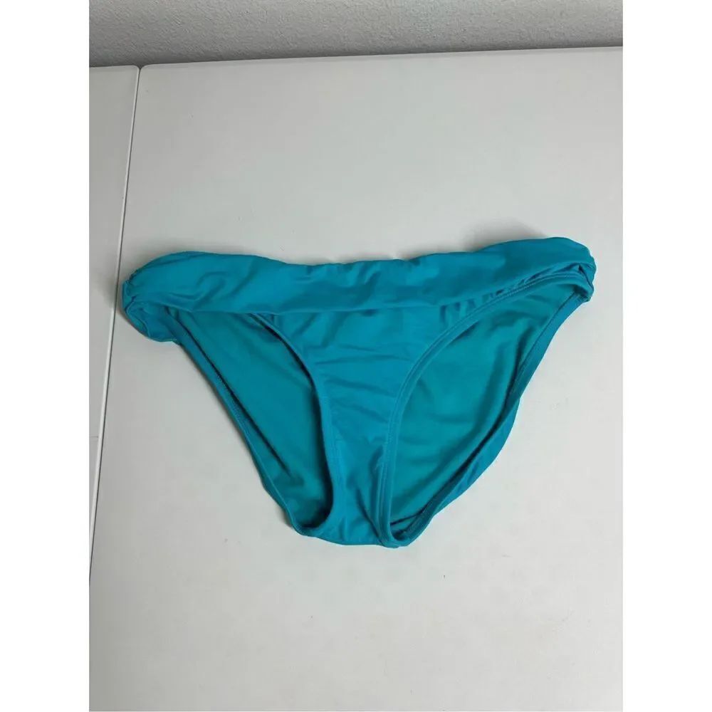 Kenneth Cole Reaction Swim The Riviera Bikini Bottom Size L Light Blue